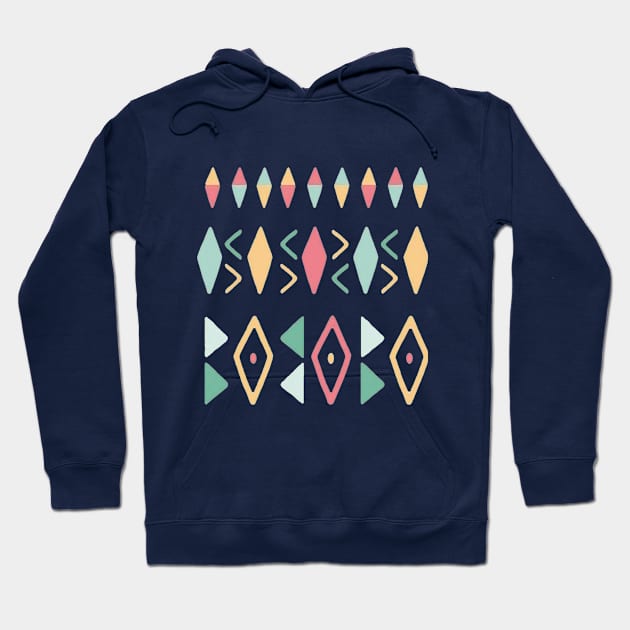 Watercolour Painted Patterns Hoodie by madmonkey